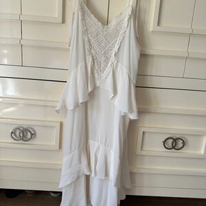 Ulla Johnson Silk Dress Ivory